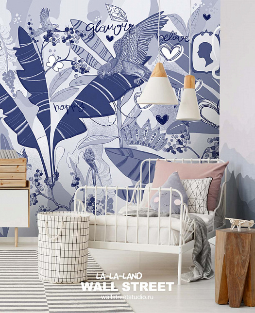 Фотообои в интерьере артикул La-La-Land 12, LA-LA-LAND, Wall street